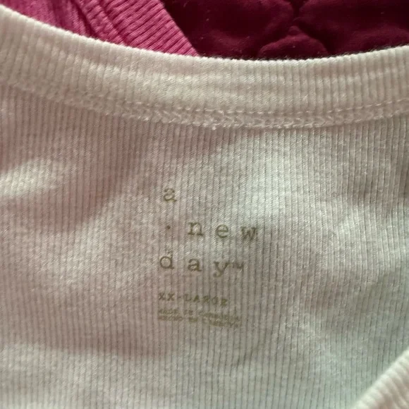 A New Day Ribbed High Neck Tank Tops (3) - Picture 3 of 5